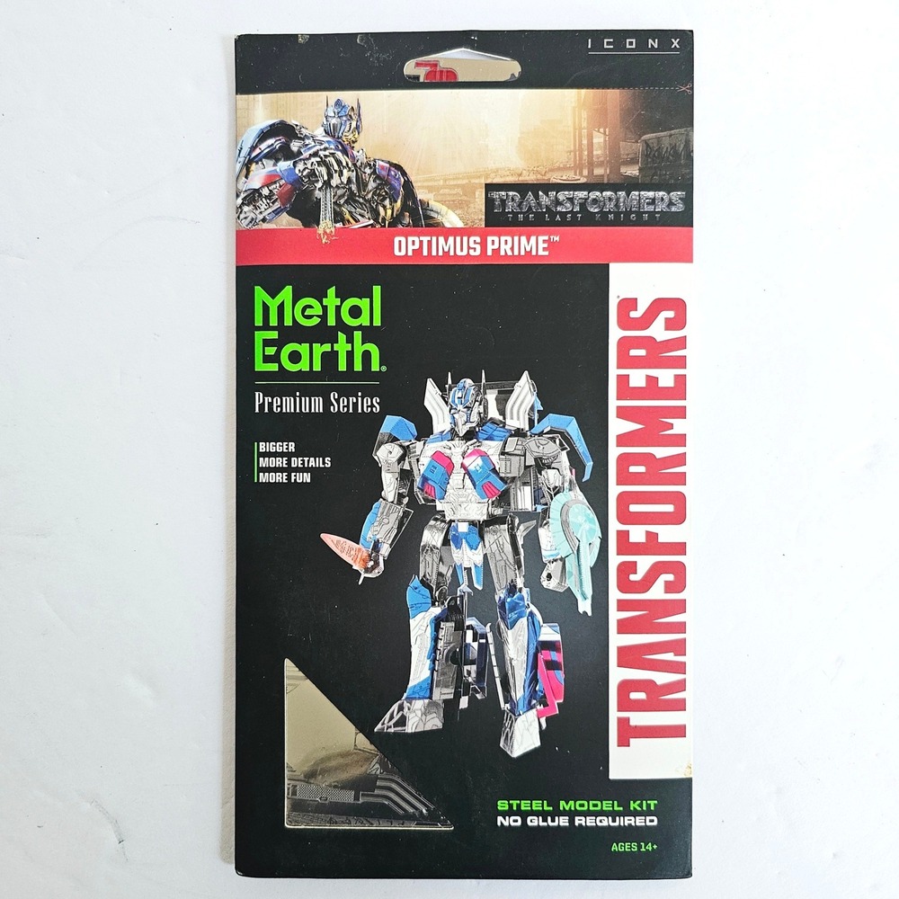NEW Metal Earth Transformers‎ Optimus Prime Premium Series ICONX Steel Model Kit